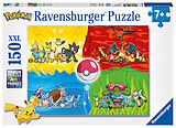 Ravensburger Kinderpuzzle 10035 - Pokémon Typen - 150 Teile XXL Pokémon Puzzle für Kinder ab 7 Jahren Spiel