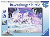 Einhörner am Strand Kinderpuzzle Spiel