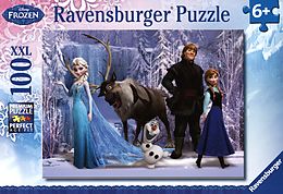 Ravensburger Kinderpuzzle - 10516 Im Reich der Schneekönigin - Disney Frozen-Puzzle für Kinder ab 6 Jahren, mit 100 Teilen im XXL-Format Spiel
