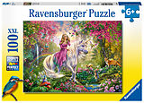 Ravensburger Kinderpuzzle - 10641 Magischer Ausritt - Fantasy-Puzzle für Kinder ab 6 Jahren, mit 100 Teilen im XXL-Format Spiel