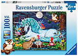 Ravensburger Kinderpuzzle - 10793 Im Zauberwald - Einhorn-Puzzle für Kinder ab 6 Jahren, mit 100 Teilen im XXL-Format Spiel