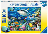Ravensburger Kinderpuzzle - 10951 Riff der Haie - Unterwasserwelt-Puzzle für Kinder ab 6 Jahren, mit 100 Teilen im XXL-Format Spiel