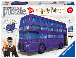 Ravensburger 3D Puzzle 11158 - Knight Bus Harry Potter - Der Fahrende Ritter als 3D Puzzle Fahrzeug - ab 8 Jahren Spiel