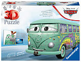 Ravensburger 3D Puzzle 11185 - VW T1 Cars Fillmore 11185 - Der beliebte Fillmore aus Cars als 3D Puzzle Fahrzeug für alle Disney/Pixar Fans ab 8 Jahren Spiel