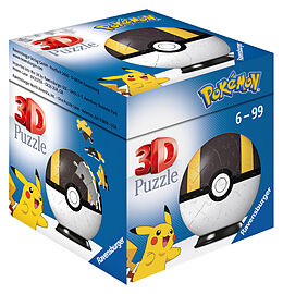 Ravensburger 3D Puzzle 11266 - Puzzle-Ball Pokémon Pokéballs - Hyperball - [EN] Spiel