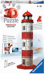 Ravensburger 3D Puzzle 11273 - Mini Leuchtturm - Miniatur Bausatz zum Puzzeln in 3D - ab 8 Jahren Spiel