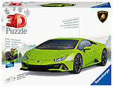 Ravensburger 3D Puzzle 11559 - Lamborghini Huracán EVO - Verde - der Supersportwagen als 3D Puzzle Auto Spiel