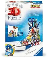 Sneaker Sonic Stiftehalter 3D Puzzle Spiel