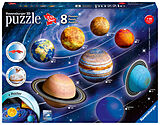 Ravensburger 3D Puzzle Planetensystem 11668 - Planeten als 3D Puzzlebälle - Sonnensystem zum selbst bauen und als Deko - für alle Weltraumfans ab 6 Jahren - mit informativer Online-Broschüre Spiel