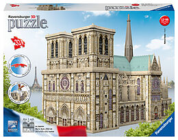 Ravensburger 3D Puzzle 12523 - Cathédrale Notre-Dame de Paris - Notre-Dame zum selber Puzzeln für Erwachsene und Kinder ab 10 Jahren Spiel