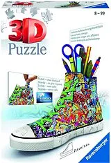 Sneaker Graffiti Stiftehalter 3D Puzzle Spiel