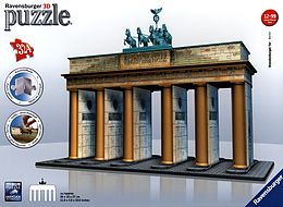 Ravensburger 3D Puzzle 12551 - Brandenburger Tor - Das Wahrzeichen von Berlin - 3D Modell für große und kleine Puzzlefans ab 10 Jahren Spiel
