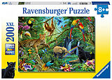 Ravensburger Kinderpuzzle - 12660 Tiere im Dschungel - Tier-Puzzle für Kinder ab 8 Jahren, mit 200 Teilen im XXL-Format Spiel