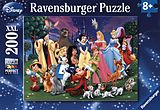 Ravensburger Kinderpuzzle - 12698 Disney Lieblinge - Disney-Puzzle für Kinder ab 8 Jahren, mit 200 Teilen im XXL-Format Spiel