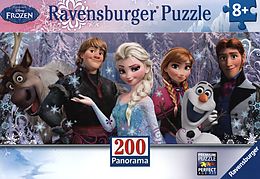 Ravensburger Kinderpuzzle - 12801 Arendelle im ewigen Eis - Disney Frozen-Puzzle für Kinder ab 8 Jahren, mit 200 Teilen im XXL-Format Spiel
