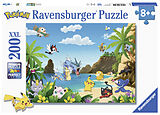 Ravensburger Kinderpuzzle - 12840 Schnapp sie dir alle! - Pokémon-Puzzle für Kinder ab 8 Jahren, mit 200 Teilen im XXL-Format Spiel