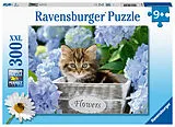 Kleine Katze Kinderpuzzle Spiel
