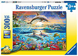 Ravensburger Kinderpuzzle - 12895 Delfinparadies - Unterwasserwelt-Puzzle für Kinder ab 9 Jahren, mit 300 Teilen im XXL-Format Spiel