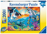 Ozeanbewohner Kinderpuzzle Spiel