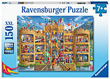 Ravensburger Kinderpuzzle - 12919 Blick in die Ritterburg - Ritter-Puzzle für Kinder ab 7 Jahren, mit 150 Teilen im XXL-Format Spiel