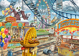 Ravensburger EXIT Puzzle Kids - 12926 Im Freizeitpark - 368 Teile Puzzle für Kinder ab 9 Jahren, Kinderpuzzle Spiel
