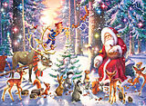 Ravensburger Kinderpuzzle - 12937 Waldweihnacht - Weihnachtspuzzle für Kinder ab 6 Jahren, mit 100 Teilen im XXL-Format Spiel