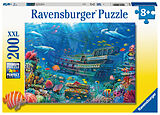Ravensburger Kinderpuzzle - 12944 Versunkenes Schiff - Unterwasserwelt-Puzzle für Kinder ab 8 Jahren, mit 200 Teilen im XXL-Format Spiel