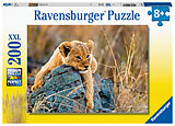 Ravensburger Kinderpuzzle - Kleiner Löwe - 200 Teile Puzzle für Kinder ab 8 Jahren Spiel