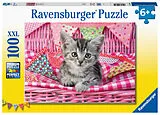 Kinderpuzzle Niedliches Kätzchen Spiel