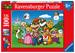 Ravensburger Kinderpuzzle - 12992 Super Mario Fun - Puzzle für Kinder ab 6 Jahren, mit 100 Teilen im XXL-Format Spiel