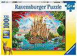 Ravensburger Kinderpuzzle - Märchenhaftes Schloss - 100 Teile Puzzle für Kinder ab 6 Jahren Spiel