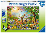 Ravensburger Kinderpuzzle - 13352 Anmutige Hirschfamilie - 200 Teile Puzzle für Kinder ab 8 Jahren Spiel