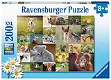 Süße Tierbabys Kinderpuzzle Spiel