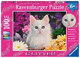 Glitzerkatze Kinderpuzzle Spiel