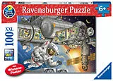Auf der Weltraumstation Kinderpuzzle Spiel