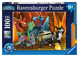 Ravensburger Kinderpuzzle 13379 - Dragons: Die 9 Welten - 100 Teile XXL Dragons Puzzle für Kinder ab 6 Jahren Spiel