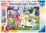 Ravensburger Kinderpuzzle 13388 - Wahre Einhorn-Freundschaft - 100 Teile XXL Mia and Me Puzzle für Kinder ab 6 Jahren Spiel