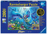 Leuchtendes Unterwasserparadies Kinderpuzzle Spiel