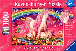 Ravensburger Kinderpuzzle - 13927 Pferdetraum - Pferde-Puzzle für Kinder ab 6 Jahren, mit 100 Teilen im XXL-Format, mit Glitzer Spiel