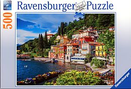 Ravensburger Puzzle 14756 - Comer See, Italien - 500 Teile Puzzle Für Erwachsene und Kinder ab 10 Jahren, Landschaftspuzzle mit Italien-Motiv Spiel