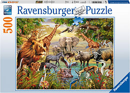 Am Wasserloch (Puzzle) Spiel