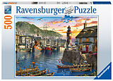 Ravensburger Puzzle 15045 - Morgens am Hafen - 500 Teile Puzzle für Erwachsene und Kinder ab 10 Jahren Spiel