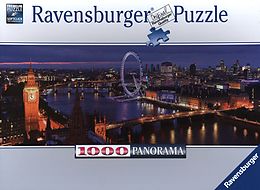 Ravensburger Puzzle 15064 - London bei Nacht - 1000 Teile Puzzle für Erwachsene und Kinder ab 14 Jahren, London-Puzzle im Panorama-Format Spiel