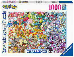Ravensburger Puzzle 1000 Teile, Challenge Pokémon - Alle 150 Pokémon der 1. Generation als herausforderndes Puzzle für Erwachsene und Kinder ab 14 Jahren Spiel