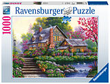 Ravensburger Puzzle 15184 - Romantisches Cottage - 1000 Teile Puzzle für Erwachsene und Kinder ab 14 Jahren Spiel