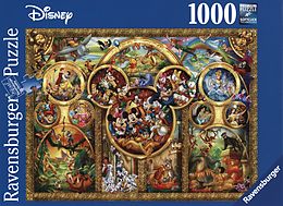 Ravensburger Puzzle 15266 - Die schönsten Disney Themen - 1000 Teile Disney Puzzle für Erwachsene und Kinder ab 14 Jahren Spiel