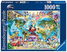 Disney's Weltkarte (Kinderpuzzle) Spiel