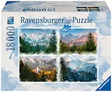 Märchenschloss in 4 Jahreszeiten Puzzle Spiel