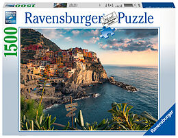 Ravensburger Puzzle 16227 - Blick auf Cinque Terre - 1500 Teile Puzzle für Erwachsene und Kinder ab 14 Jahren, Puzzle mit Landschafts-Motiv Spiel