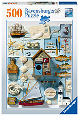 Ravensburger Puzzle 16588 - Maritimes Flair - 500 Teile Puzzle für Erwachsene und Kinder ab 12 Jahren Spiel